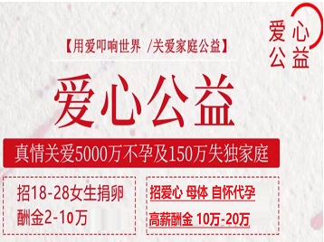 恭城捐卵助孕生子 爱心志愿者招募
